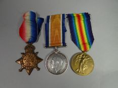 A WWI 1914 Star, War & Victory Medals to 931 Lance Corporal Alexander Booth, 1/6 Gordon