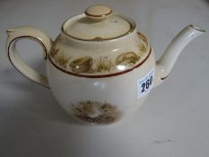 A Bruce Bairnsfather Old Bill teapot