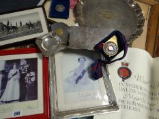 Ephemera and material relating to Corporal of Horse, W.A. Stringer, RHG, including signed