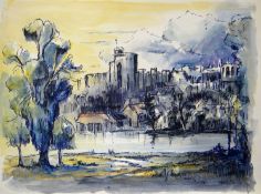 GOMER LEWIS a portfolio of approximately 40 loose works on paper - including still life and