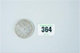 A Charles II 1668 silver crown