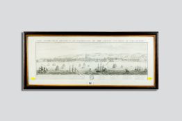 SAMUEL & NATHANIEL BUCK black and white print - 'South West Prospect of Liverpoole, in the County