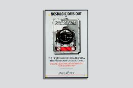A large coloured Intercity railway poster - 'Nostalgic Days Out', 24 x 40 ins (61 x 102 cms)