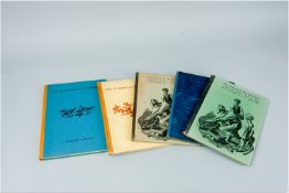 Five 'The Seasons....' books with illustrations by Tunnicliffe - 'The Farmer', 'The Fisherman', 'The