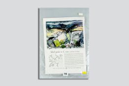 A London Illustrated News page for July 16th, 1960 depicting on the rear the Shell Guide to