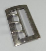 An antique silver belt buckle, 0.87 ozt