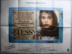 Ten British Quad film posters including 