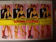 Ten British Quads including 'Loving Couples' A condition 'Moonstruck' A 'Endless Love' A 'The Family