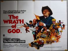 Ten British Quad film posters including 