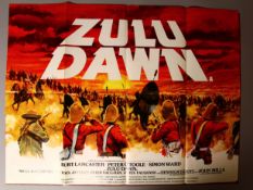 Two British Quads for 'Zulu Dawn' Regular A condition and 'Zulu Dawn' Teaser A condition