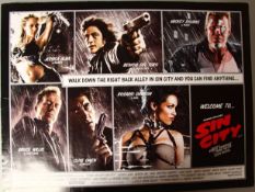 Over one hundred and thirty rolled original British Quad film posters including 