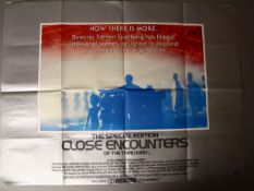 'Close Encounters of the Third Kind - Special Edition' British Quad
