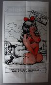 Robert Crumb artwork rare poster from OZ Magazine 