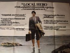'Local Hero' British Quad printed by Lonsdale & Bartholomew A condition