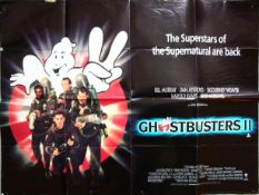 Collection of ten British Quad film posters to include 