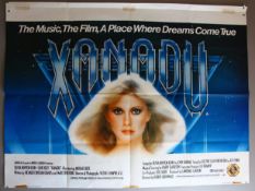 Five Music British Quad film posters including 