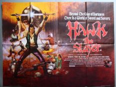 Ten British Quad film posters including 