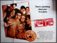 Collection of Eleven British Quad film posters including 