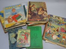 A large quantity of mixed twentieth century children's books, pre-war and post-war