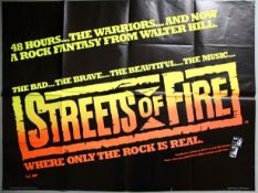 Music related British Quad film posters set of five including Walter Hill's 