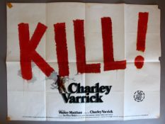 Twelve British Quads including Kill Charley Varrick, Love and Death, Mimic, The Pelican Brief,