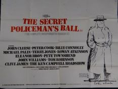 'The Secret Policeman's Ball' Original British Quad film poster plus 'The Secret Policeman's Other