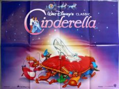 A Collection of nine Disney British Quads including 