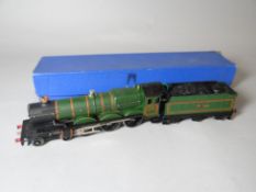 A boxed Hornby Dublo 00-Gauge Locomotive and Tender 'Bristol Castle', EDLT20 (in plain blue box)