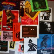 A large collection of over one hundred Exhibitors Campaign books, 10 x 8 inch stills and ABC