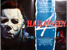 Horror themed collection of ten British Quads including 