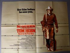 'Tom Horn' British Quad starring Steve McQueen from 1980 and based on a true story. A condition