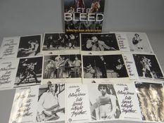 The Rolling Stones four original front of house lobby cards for 'Gather no Moss' (photo) also