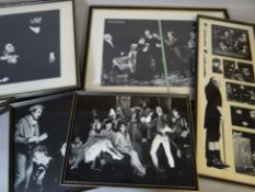 An extensive collection of framed still-photographs and other ephemera relating to a circa 1970s RSC