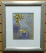 WATERCOLOUR: Andrew Douglas Forbes - still life entitled verso 'The Sun is Shining', signed, 11 x