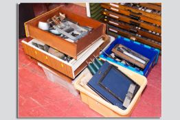 Four plus crates of associated tools and equipment relating to the previous four Lots