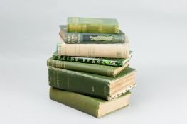 A parcel of seven flora, fauna and fern books including 'The Fauna of North Wales', 'Flora of