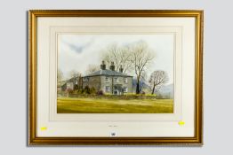 D B CROSSLEY (of Hebden Bridge, Yorkshire) watercolour - commissioned for the vendor, country