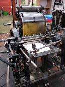 A Heidelburg Superspeed 10 x 15 Platen automatic printing press - all interested parties please