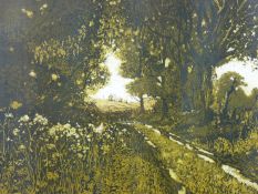 KEITH ANDREW artist’s proof limited edition (11/18) lithograph - ‘Homeward’, signed and with