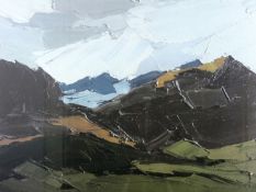 SIR KYFFIN WILLIAMS RA limited edition (91/250) print - ‘A View of Snowdonia’, signed in full, 21