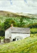 ANDREW DOUGLAS FORBES three watercolours - 1. group of rural cottages, signed and dated 1997, 4.75 x