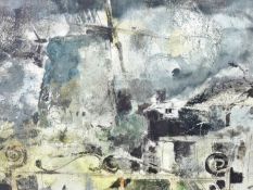 WILLIAM SELWYN early-career watercolour - an old windmill by cottages with gate in the foreground,