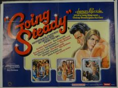 A parcel of ten UK quad film posters of either an erotic, mildly erotic or humorous nature including