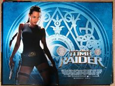 Six Rolled British Quad film posters including 