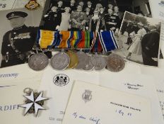 Medals and ephemera relating to William Francis Thomas Esq, 1900-1963, former Police Chief Constable