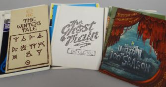 A large quantity of mixed theatre programmes and ephemera (list available)