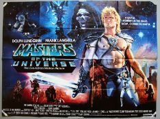 Thirty folded Quads including He Man Masters of the Universe Original First Release British Quad