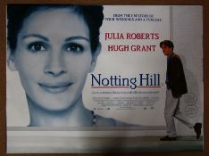 Six Rolled British Quad film posters including 