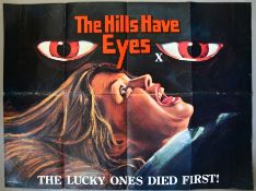 The Hills Have Eyes (1977) (Chantrell Art) Original First Release British Quad film poster (30 x