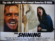 The Shining X certificate Horror Original First Release British Quad film poster (30 x 40 inch)
